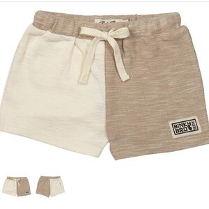 Binky Bro Beige and Tan Shorts